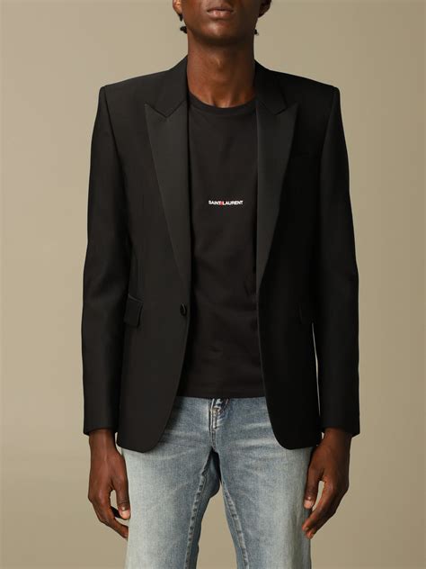 saint laurent black blazer.